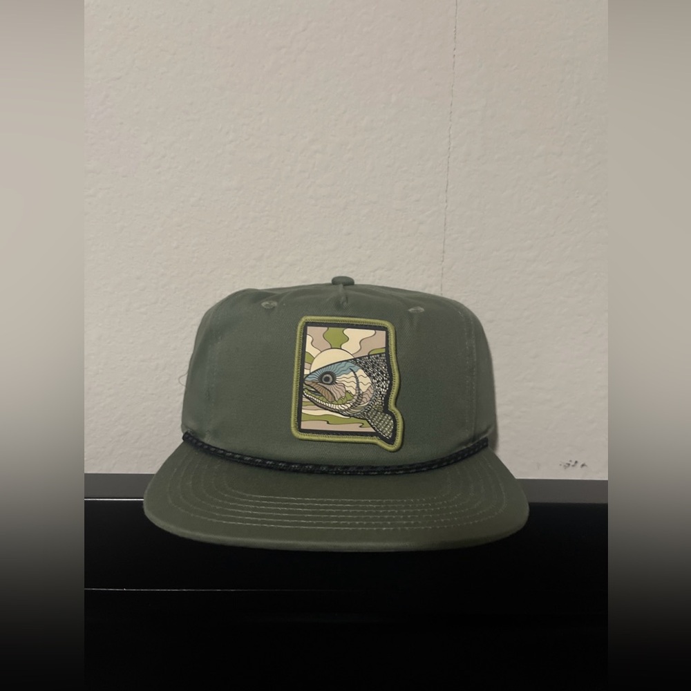 Columbia PFG Back Tack Fish Rope Snapback Adjustable Hat